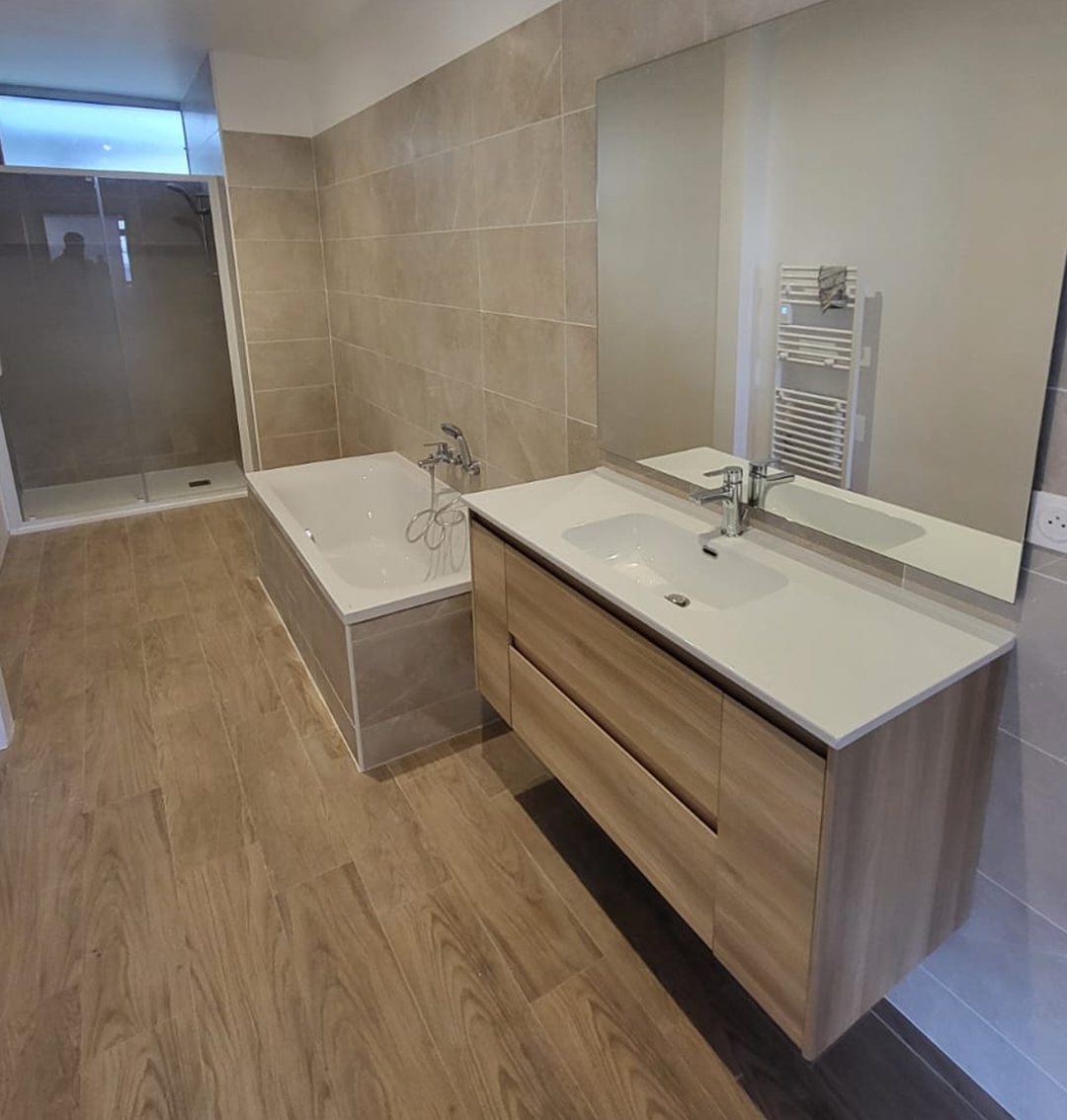 Installation plomberie salle de bain Perthes 77