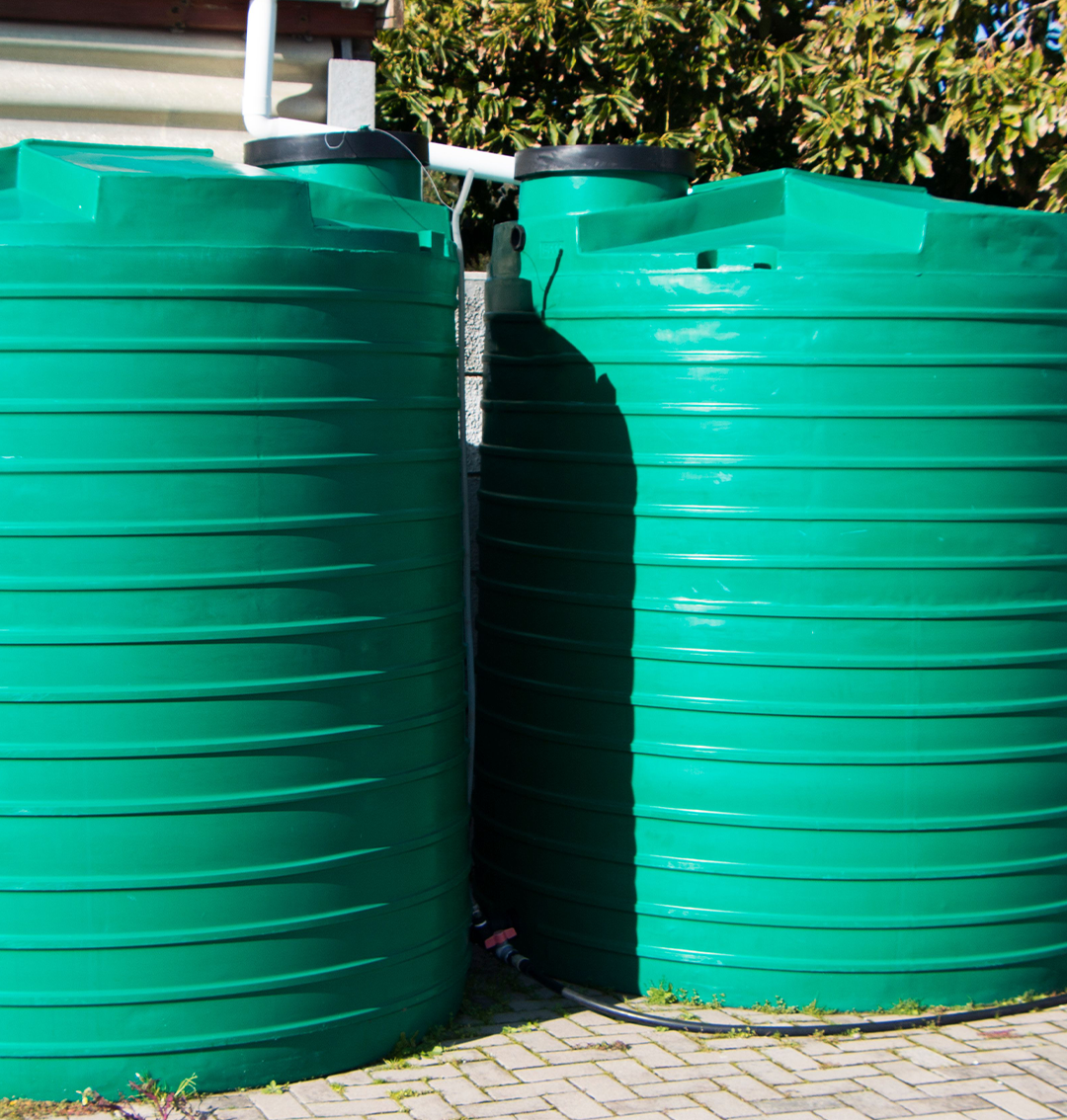 Récupération eau de pluie maison écologique Perthes